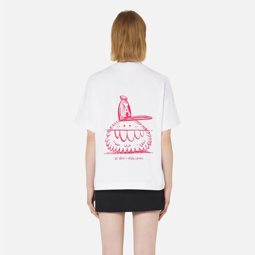Kevin Lyons X Ami T-shirt In White